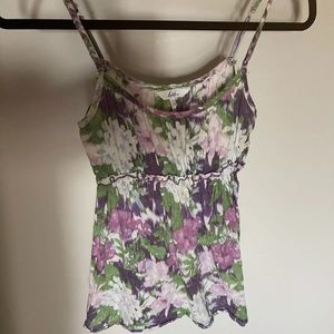 Kina braided strap tank top. XS.